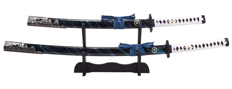 ENSEMBLE DE KATANAS ORNEMENTAUX KATANA