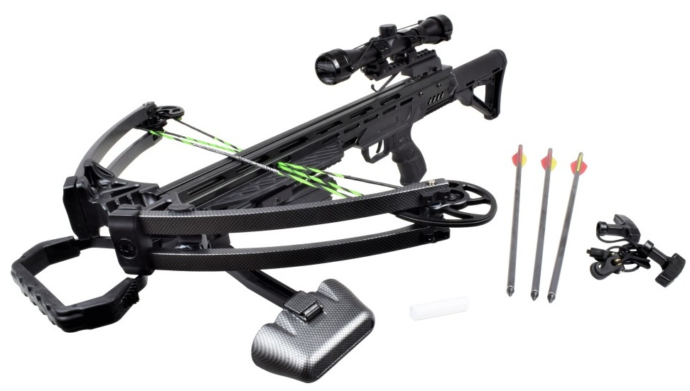 ARBALÈTE À POULIES 130 LBS NOIRE ACHAT