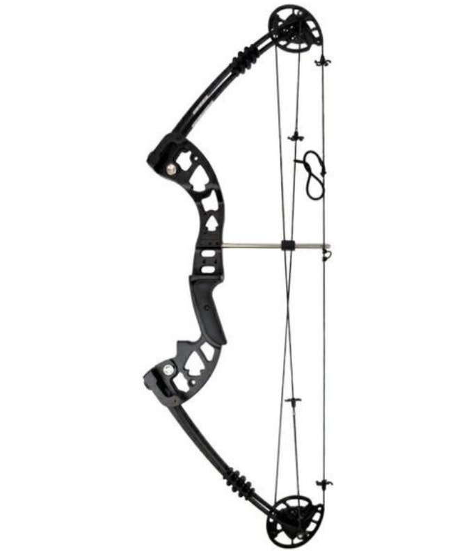 ARC COMPOSITE À POULIES 40-55 LBS NOIR