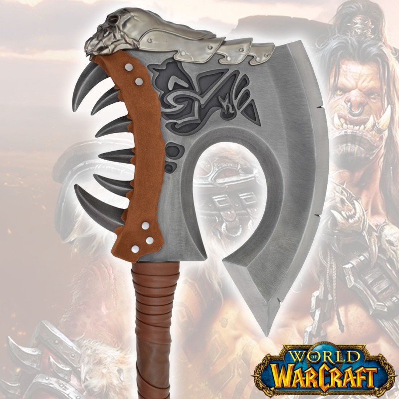 HACHE WORLD OF WARCRAFT HURLESANG DE GROMMASH GROM HELLSCREAM