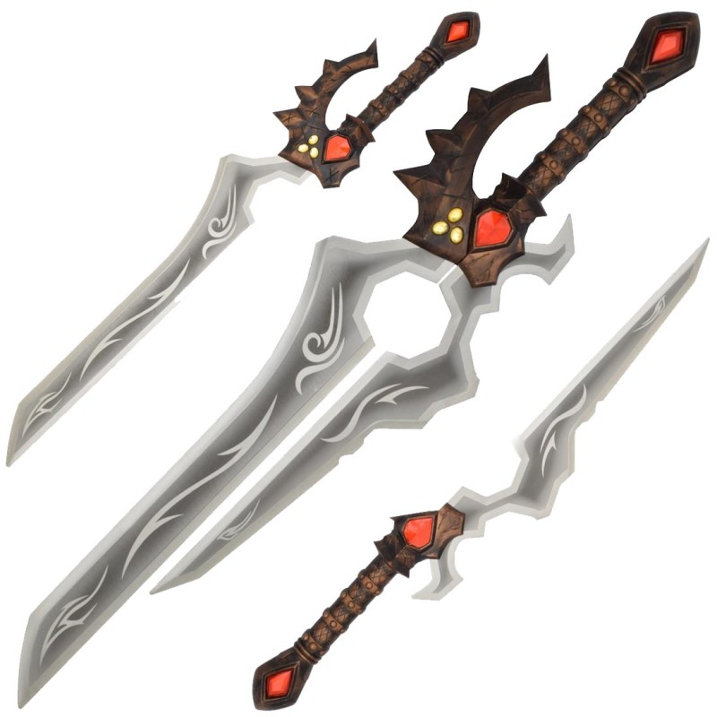 EPEE LEGENDAIRE WORLD OF WARCRAFT SHALAMAYNE SWORD DE VARIAN ET ANDUIN WRYNN.