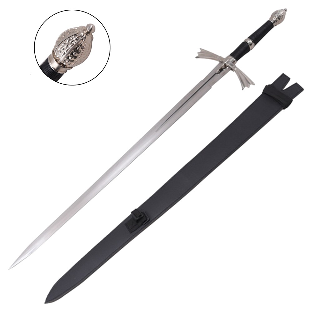ÉPÉE FANTASTIQUE ORNEMENTALE 119CM METAL ACIER