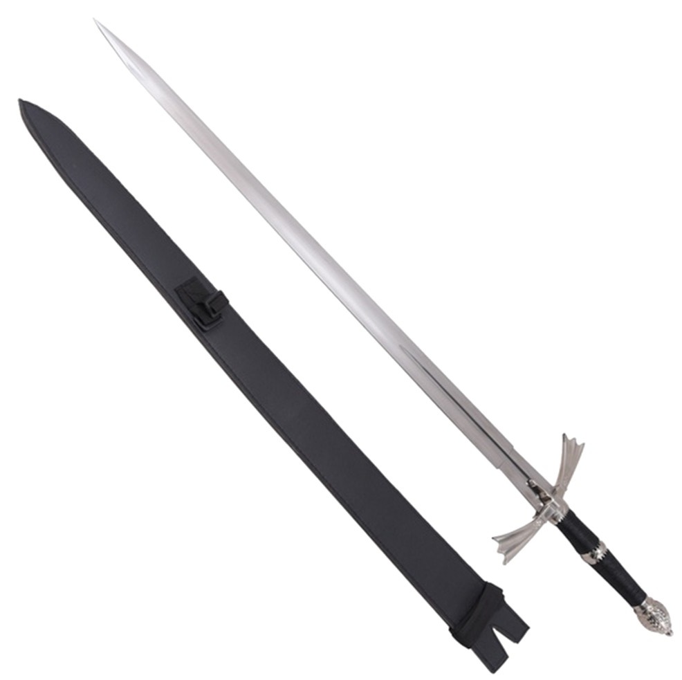 ÉPÉE FANTASTIQUE ORNEMENTALE 119CM METAL ACIER.