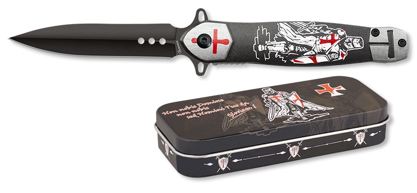 Coffret couteau pliant LES TEMPLIERS Albainox