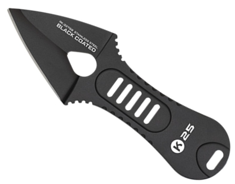 Couteau en titane de cou K25 avec étui.
