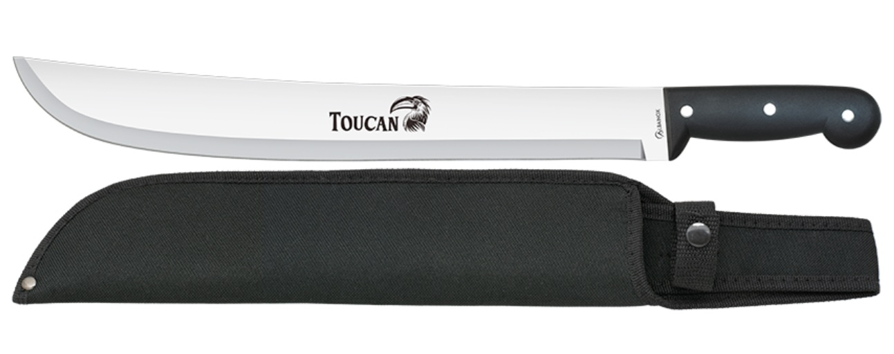 Machette coupe-coupe 53cm ALBAINOX Toucan lame 40cm.