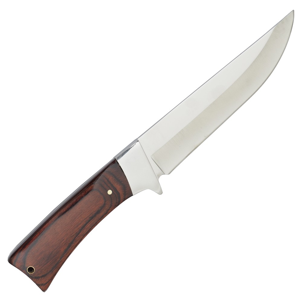 POIGNARD COUTEAU DE CHASSE SCK LAME ACIER MANCHE BOIS..