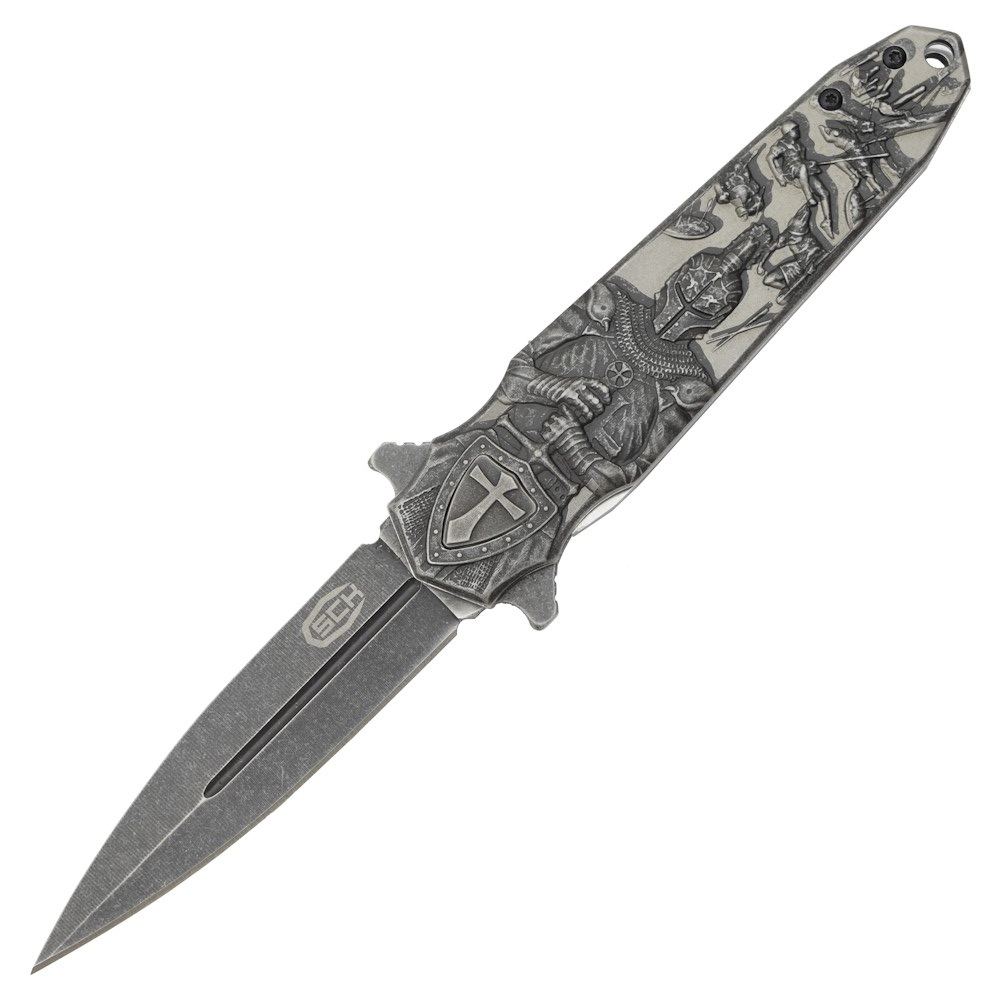 COUTEAU LES TEMPLIERS DE POCHE PLIANT SCK