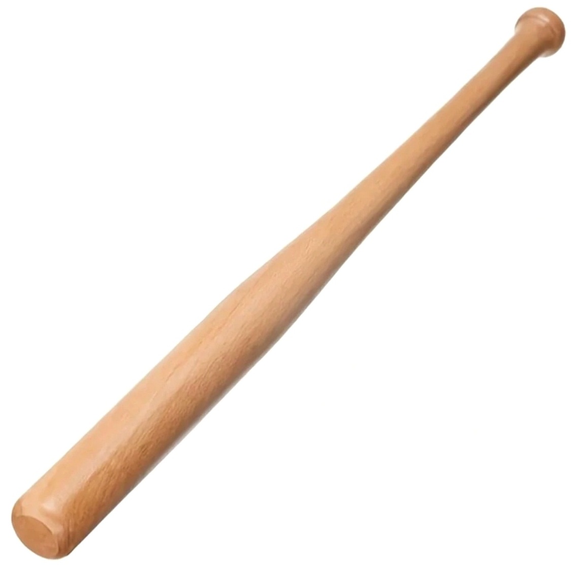 Batte de baseball 46cm compacte en bois résistant.