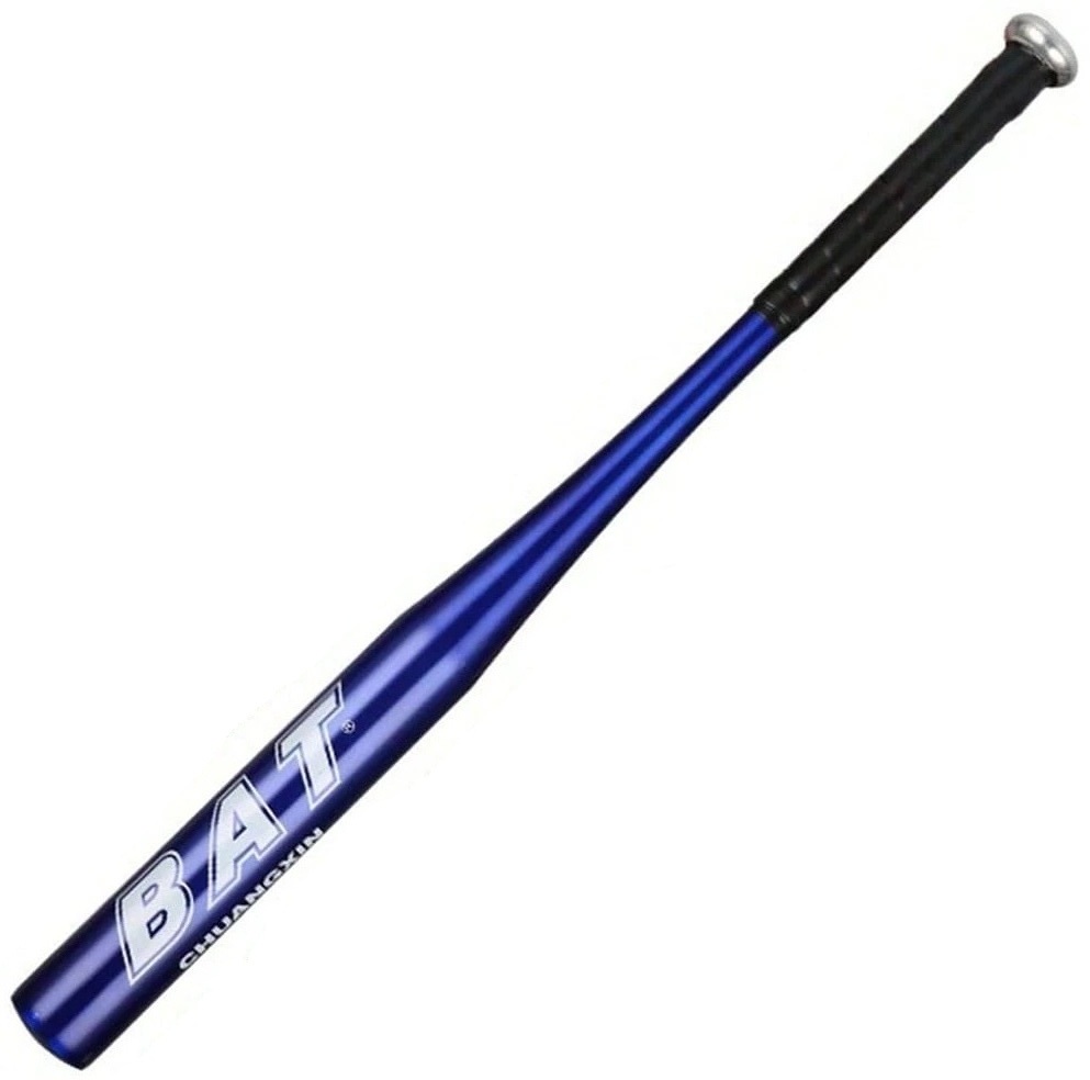 Batte de baseball 51cm en aluminium bleu résistant bâton.
