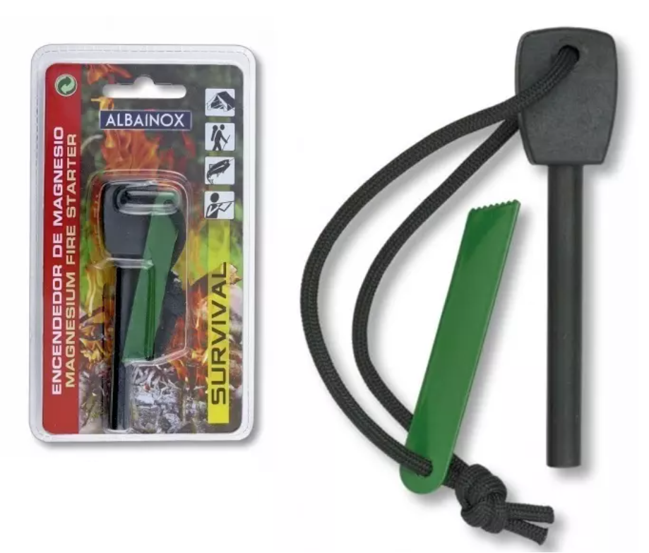 Pierre fire starter allume feu de survie - ALBAINOX