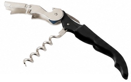 Tire-bouchon multifonction avec décapsuleur et coupe-capsule cadeau offert