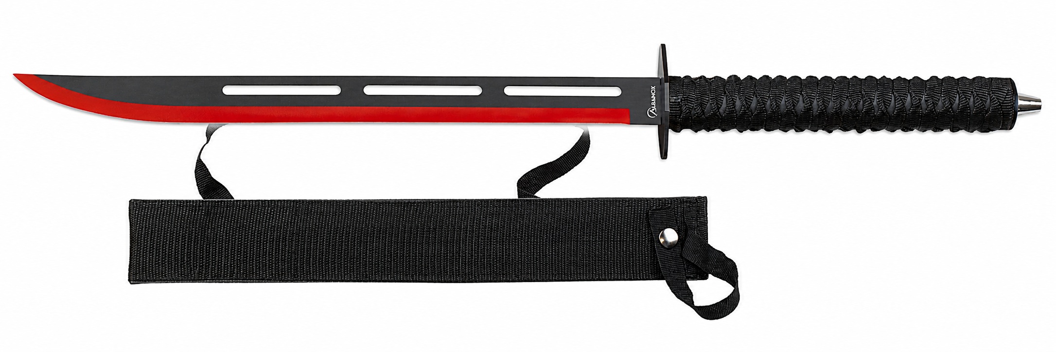 Machette katana japonaise Albainox lame 40,5 cm avec étui en nylon