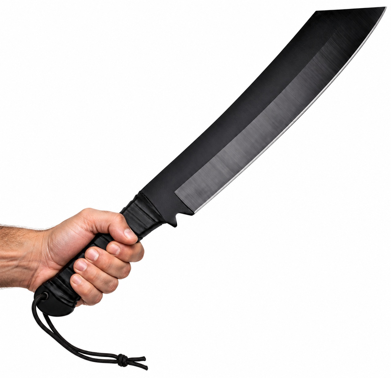 couteau rambo 5 last blood tenu en main pour montrer la taille réelle