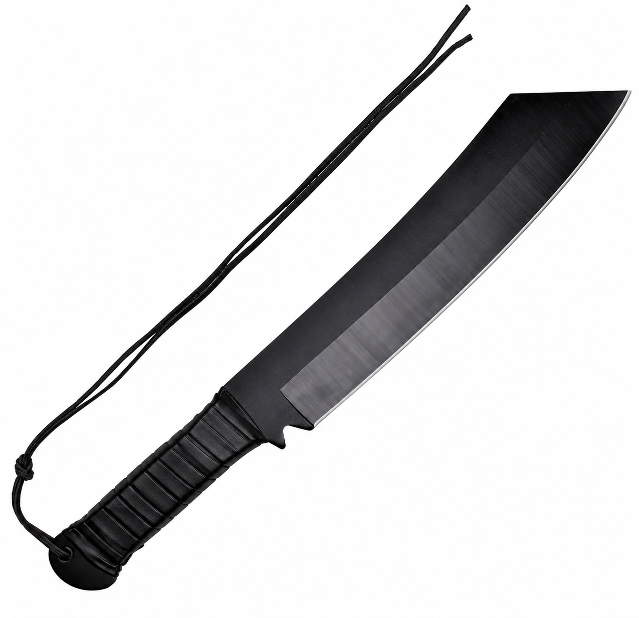 couteau rambo 5 last blood lame noire finition satinée vue complète