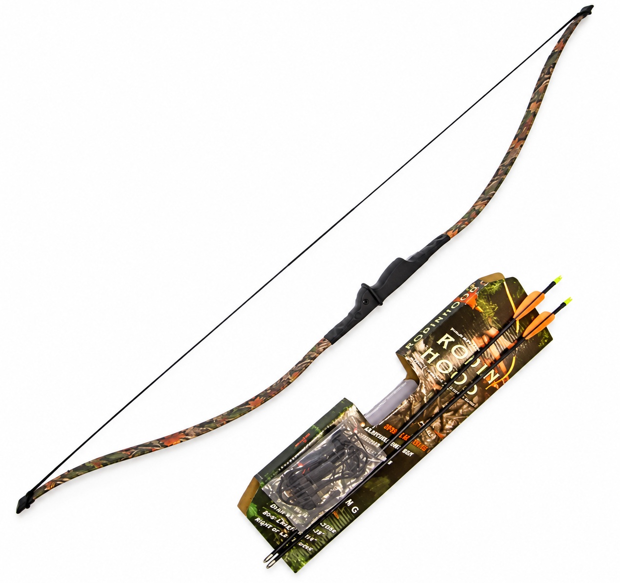 Arc recurve Robin des Bois camouflage 151 cm