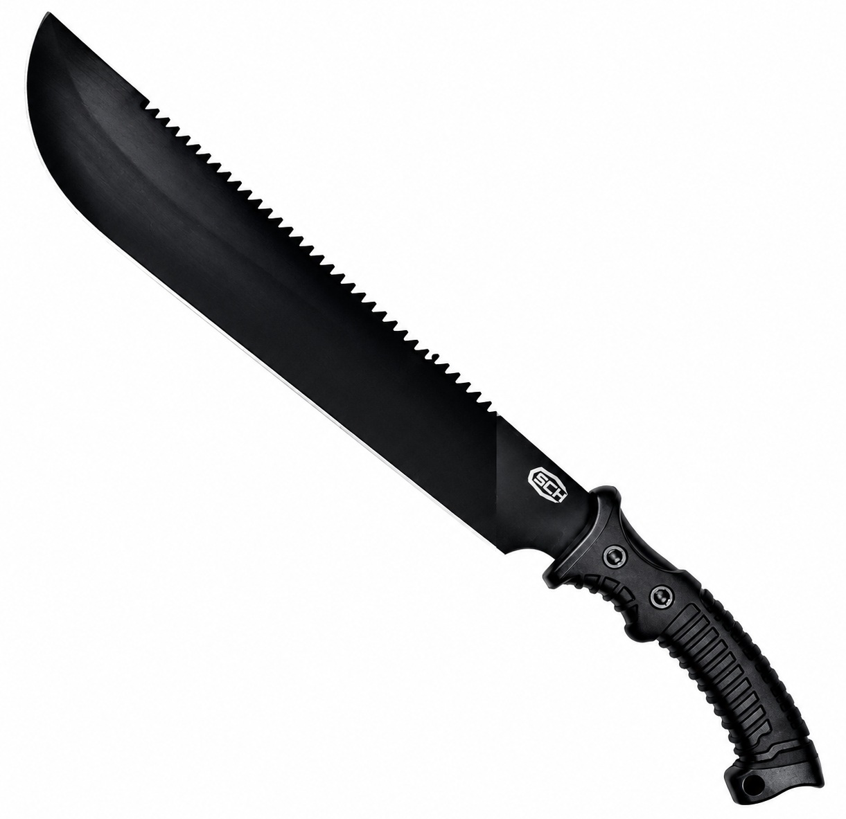 Machette coupe-coupe SCH 46,5 cm avec lame noire et scie