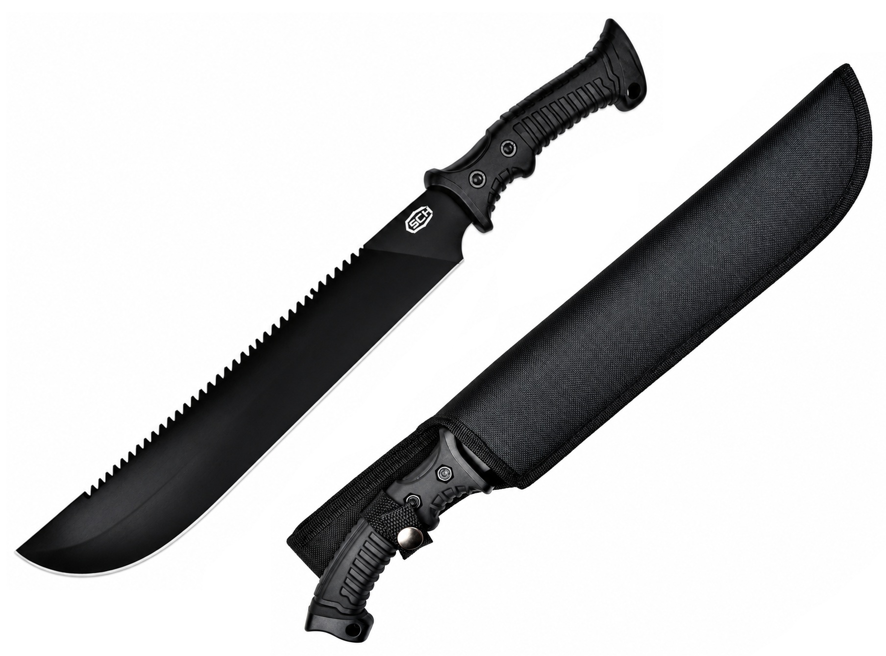 Machette SCH 46,5 cm avec étui de protection en nylon