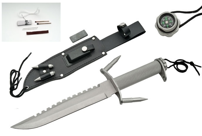 couteau de survie kit