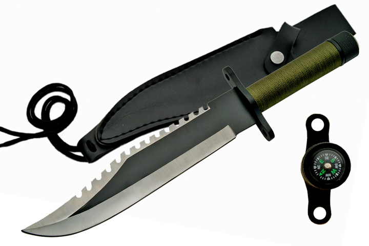 Poignard style Rambo de survie, couteau - P21137