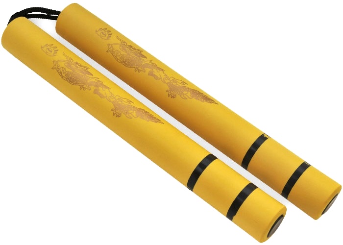 Nunchaku Dragon mousse compact + corde - CLD34