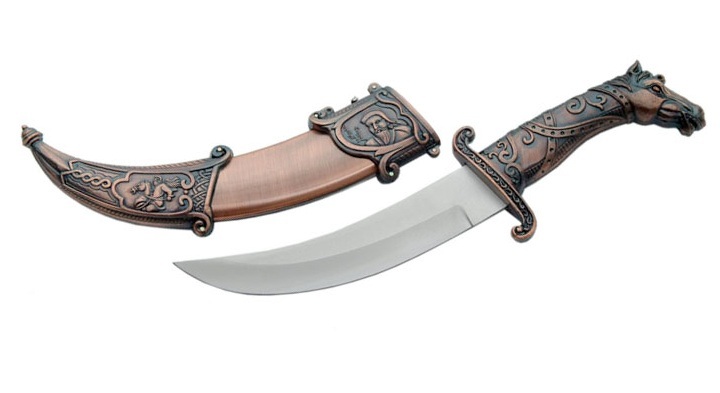 Dague Antique 29cm Cheval  - BZ934
