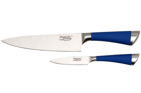 Coffret Pradel Evolution 2 couteaux - bleu C82122
