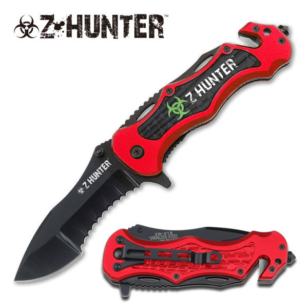 Couteau Zombie Hunter 21cm design - RD018