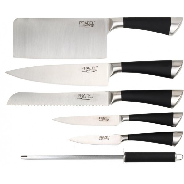 Coffret Pradel Evolution 6 pièces - couteaux C82172