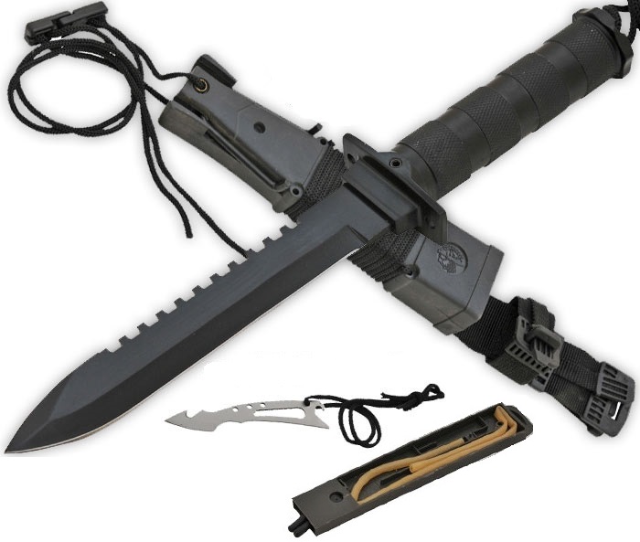 couteau de survie kit