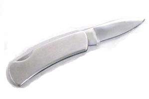 Couteau argenté compact 12,5cm