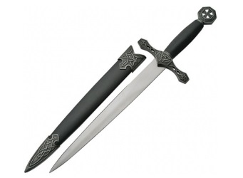 Dague celtique en métal - inclus fourreau111
