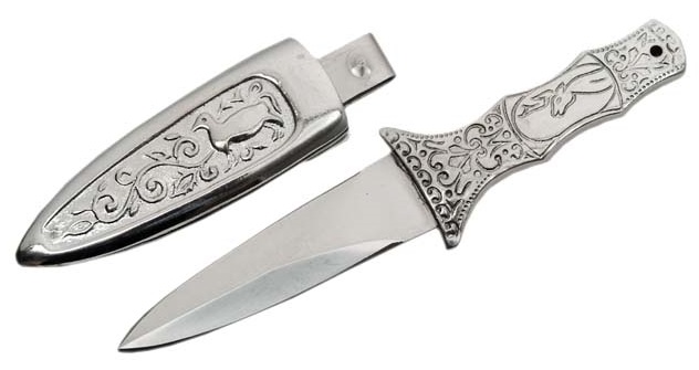 Dague de botte 16cm en métal