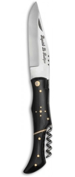 Couteau Laguiole chasse 21cm - corne noire2