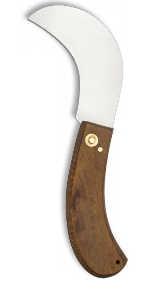 Couteau serpette 15cm champignon2