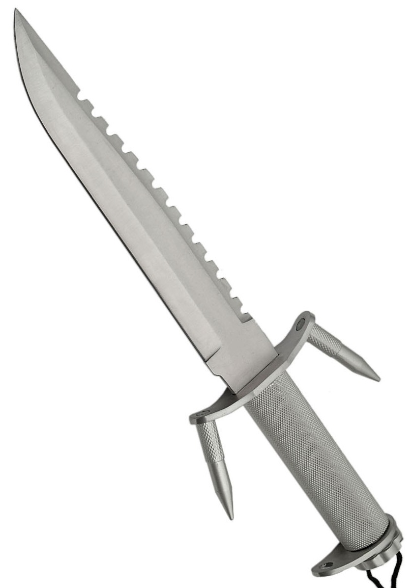Poignard Marine 35cm + kit de survie - couteau