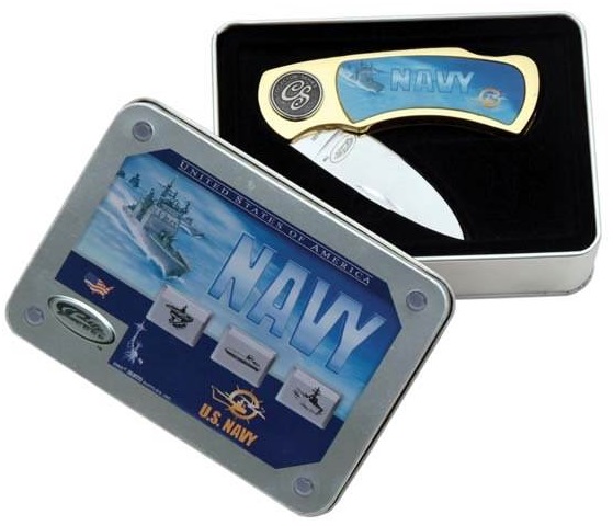 Coffret couteau Navy marine - collection