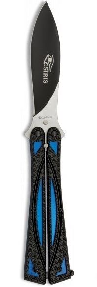 Couteau papillon balisong 22,5cm Osiris - ALBAINOX.