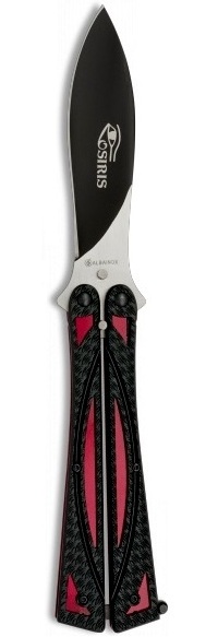 Couteau papillon balisong 22,5cm Osiris - ALBAINOX2.