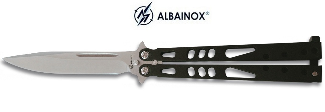 Balisong couteau papillon 21,5cm - ALBAINOX