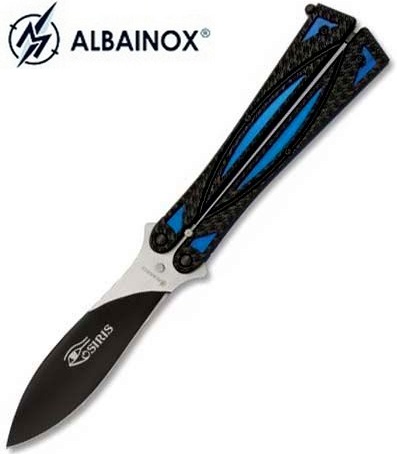 Couteau papillon balisong 22,5cm Osiris - ALBAINOX