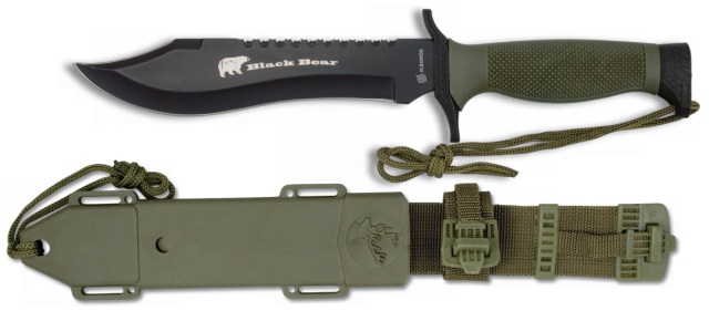Poignard couteau militaire 30,5cm tactique - ALBAINOX.