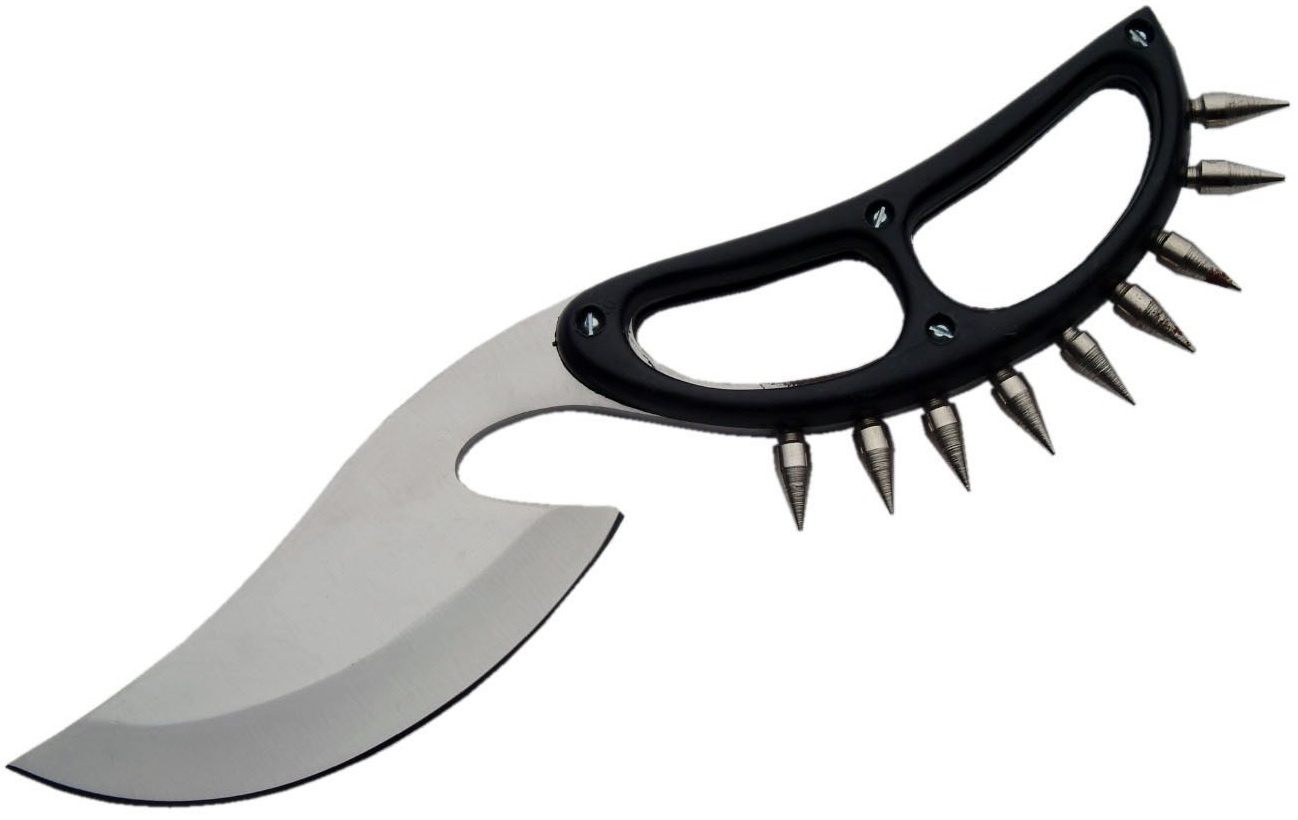 Poignard couteau Cobra 26cm full tang - Pics acier