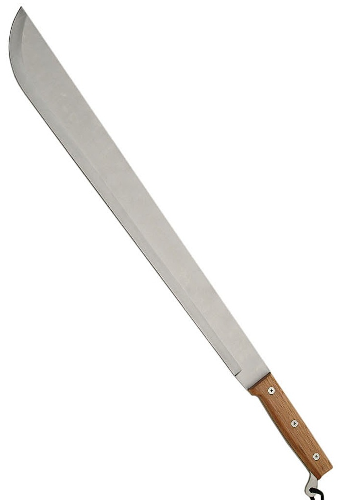 Grande machette de broussaille 66cm - Full tang acier.