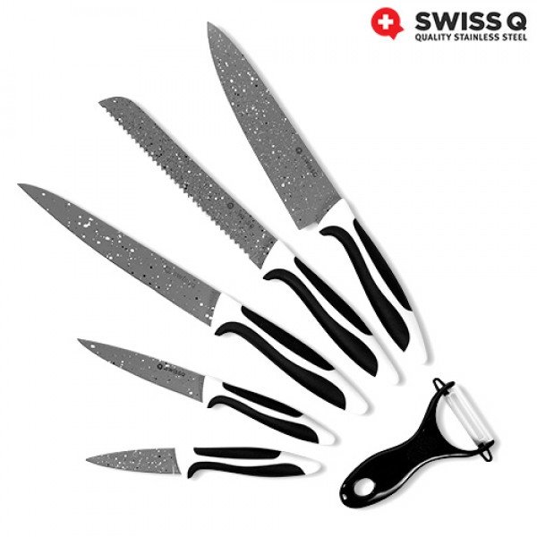 Coffret couteaux de cuisine - Couteau SWISS Q qualité...