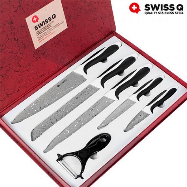 Coffret couteaux de cuisine - Couteau SWISS Q qualité.