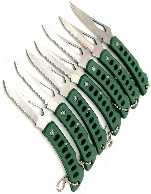 Lot pack 7 couteaux en vrac - couteau déstockage.