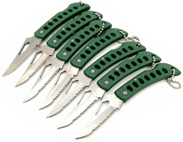 Lot pack 7 couteaux en vrac - couteau déstockage