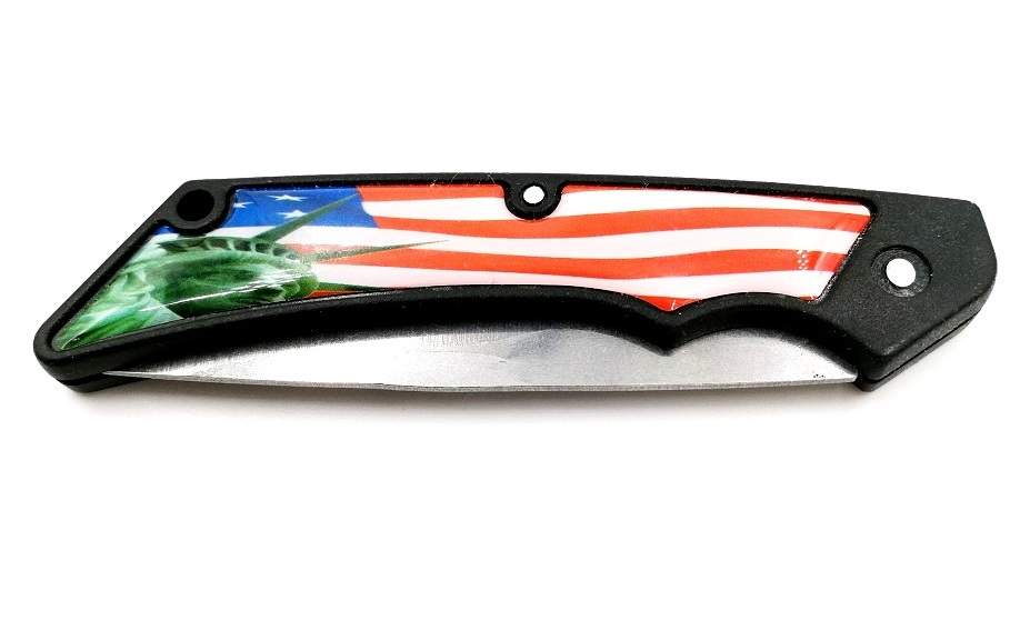 Couteau pliant 16,8cm - Design USA Etats-Unis..