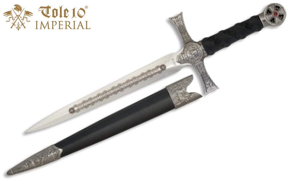 Dague 31cm médiévale collection - IMPERIAL TOLE10
